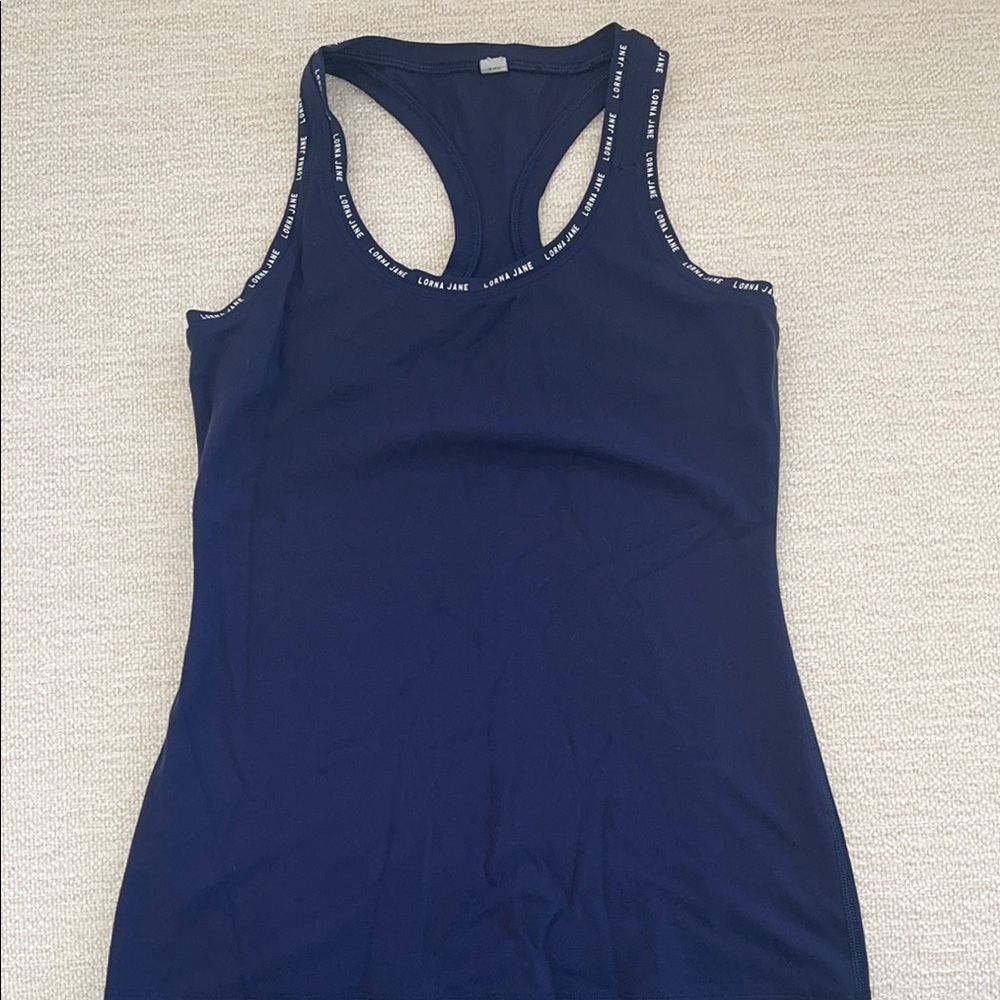 Lorna Jane tank navy